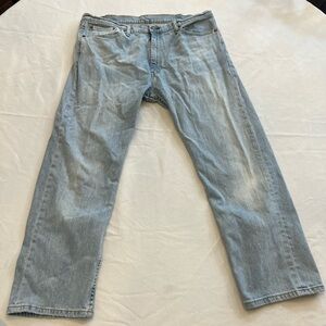 LEVI’S Men’s 505 Relaxed Fit Jeans, Size 38 x 29.